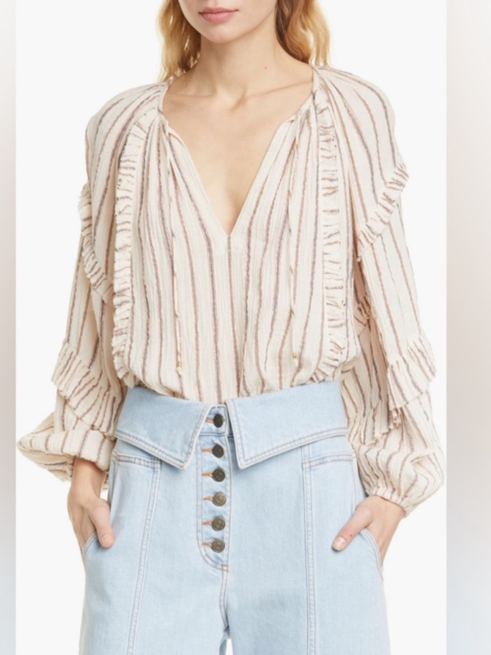 Ulla Johnson Size 10 Top $275 Retail